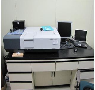 자외 가시선분광분석장치(UV-VIS-NIR Spectrophotometer)